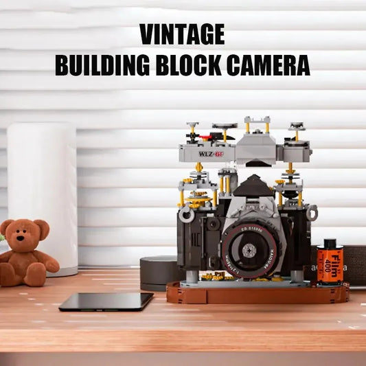 1030PCS Retro Camera  Building Blocks With Free Shipping