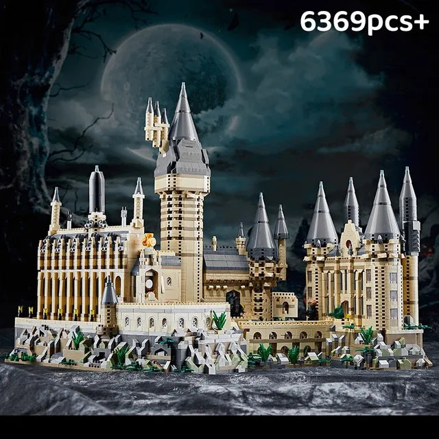 6369 Piece Massive Magical Castle With Lighting Option With Free Shipping