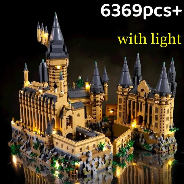 6369 Piece Massive Magical Castle With Lighting Option With Free Shipping