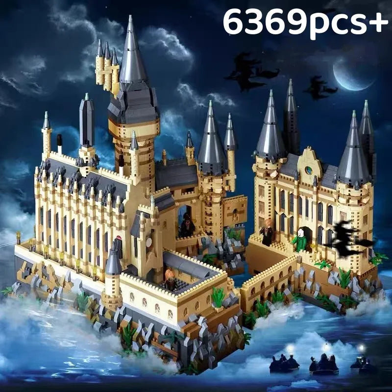 6369 Piece Massive Magical Castle With Lighting Option With Free Shipping